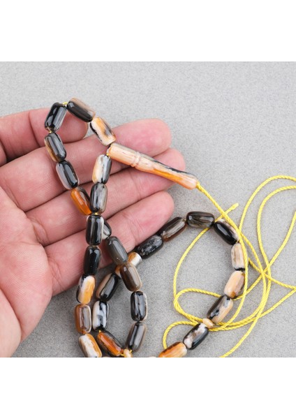 Galalit Arpa Kesim 7X12MM Tesbih -Püskülsüz fiyatları