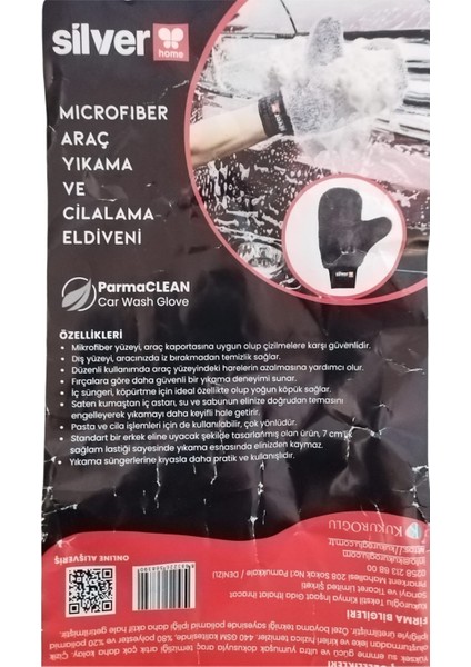 Microfiber Araç Yıkama ve Cilalama Eldiveni