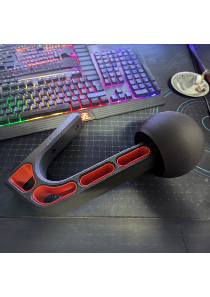 Tornado Kask Askısı | Duvar Tipi 3D Baskı Motor Kask & Anahtar Tutucu | Şık ve Ergonomik modelleri