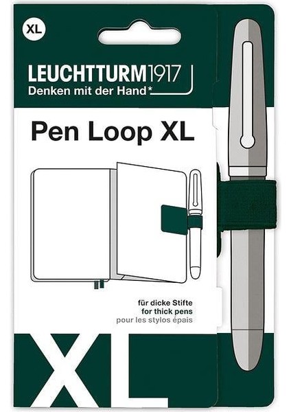 Leuchttrum 1917 Pen Loop Xl Kalem Tutucu Forest Green 370335