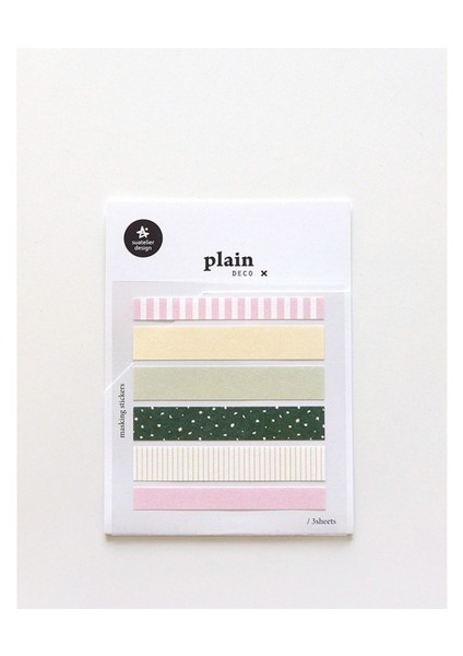 Deco Sticker Plain 69