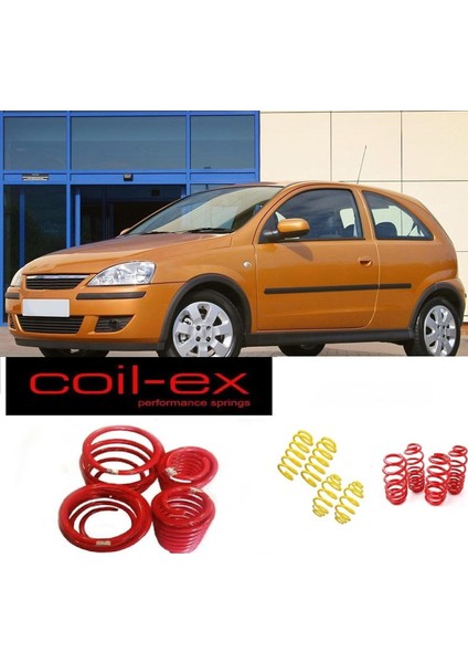 Opel Corsa C 2001.2007 H.b Coil-Ex 3.5cm Spor Yay