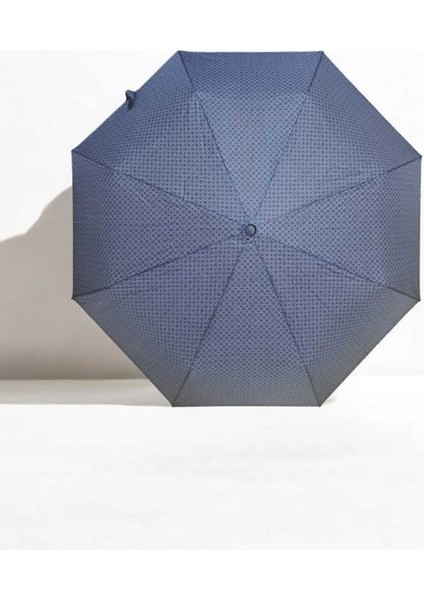 8 Telli Erkek Yarasa Şemsiye Gri Renkli ve Şık Tasarım