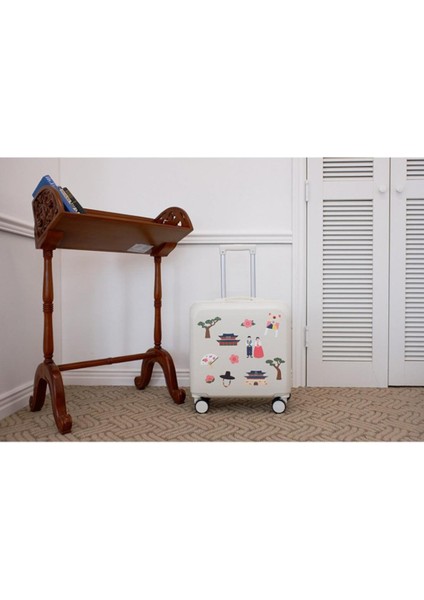 Travel Luggage Sticker Pack Valiz Etiket Seti - Welcome To Korea fiyatları