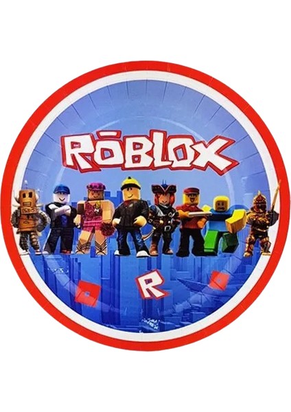 Tabak Roblox Temalı Karton Bardak 8li Paket Doğum Günü Bardağı