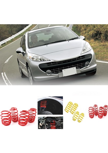 Peugeot 207 2006.2014 Coil-Ex 4.5 cm Helezon Spor Yay