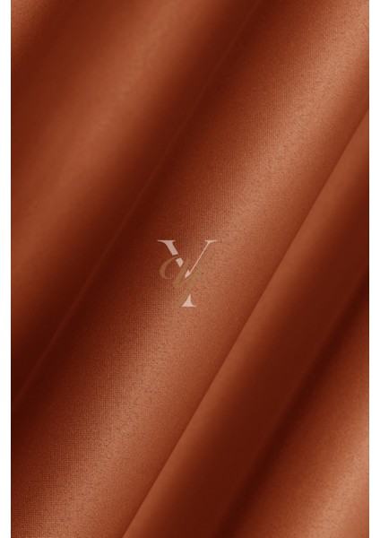 Blackout Fon Perde V-2019 Koyu Turuncu modelleri