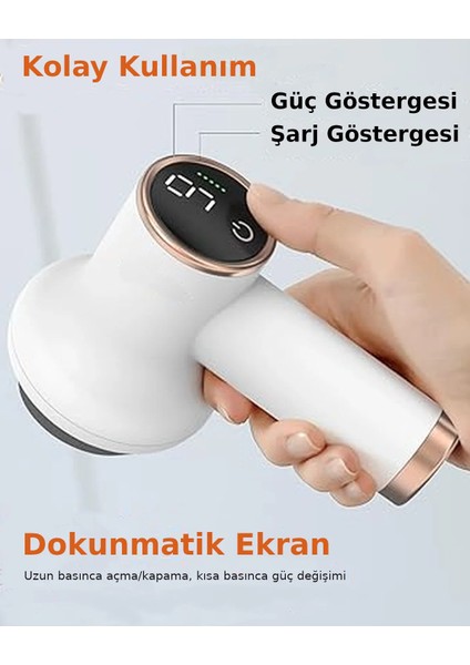 M2 G5 Tip Elektrikli Masaj Aleti Şarjlı Titreşimli Boyun Ayak Bel Sırt Bacak Omuz Selülit Cihazı Makinesi indirimleri