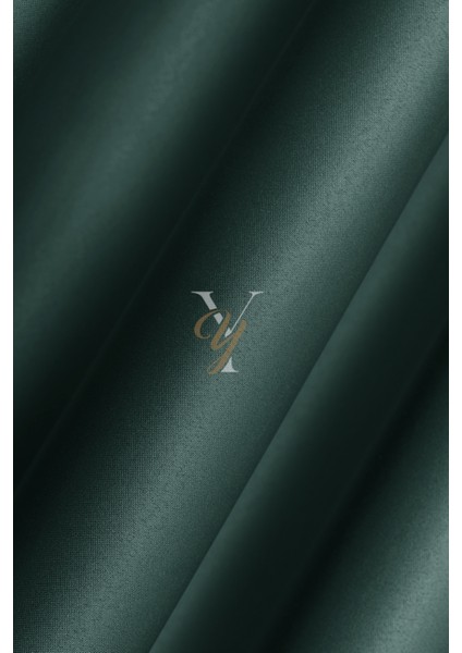 Blackout Fon Perde V-2037 Koyu Yeşil modelleri