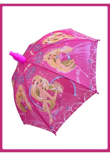 Renkli Kız Çocuk Şemsiyesi, Pvc Kılıflı, 6-13 Yaş Için Ideal Seçenektir fiyatları