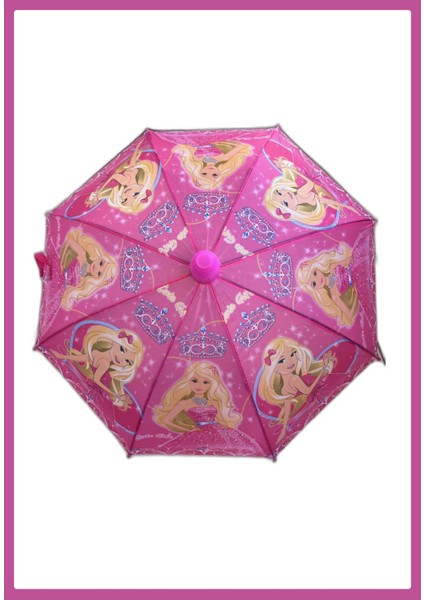 Renkli Kız Çocuk Şemsiyesi, Pvc Kılıflı, 6-13 Yaş Için Ideal Seçenektir fırsatları