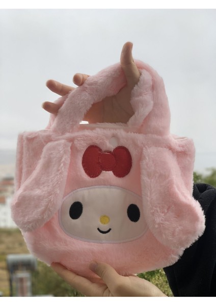 1 Adet Sevimli Peluş Hello Kitty Cinnamaroll Karikatür Çanta indirimleri