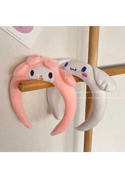 Sanrio Kawai Cinnamoroll Karakterli Peluş Taç Sevimli 3D Işlemeli Hediyelik Cinnamorol modelleri