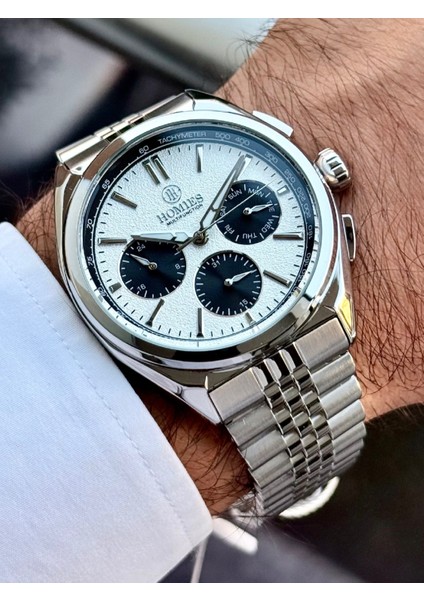 Multifonksiyon Erkek Kol Saati 3 Atm Gümüş Renk Bileklik Hediyeli HMSH5IU5 modelleri