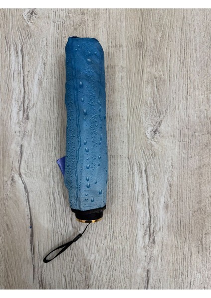 Turkuaz Renkli Şık Katlanabilir Yarasa Şemsiye, Rüzgâr ve Yağmur Koruma fırsatları