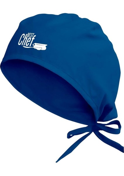 Tasarım Trend Chef Bonesi | Özel Aşçı ve Şef Bonesi | Cerrahi Bone Mavi