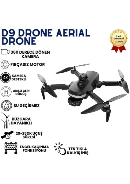 M104 Drone,fırçasız Motorlu, Engel Aşabilen,uzun Aydınlatmalı,brushless Motorlu 4K Akıllı Drone