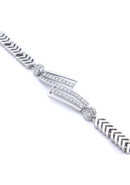 316L Çelik Zirkon Taşlı Kadın Bileklik BLK-1033 indirimleri