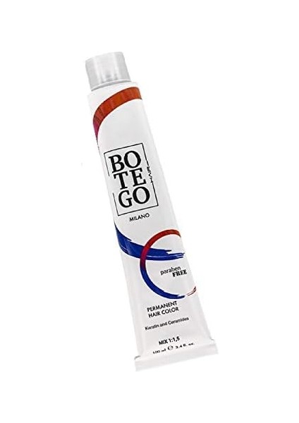 Botego Milano Parabensiz Saç Boyası 100 ml 6,99 Sütlü Kahve Krem