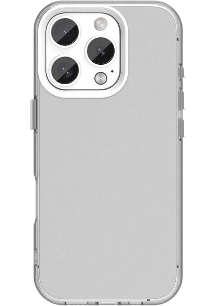 Iphone 16 Pro Max Uyumlu Kılıf Sararmaz Leke Tutmaz Buzlu Mat Renkli Soft Transparan Silikon Kapak