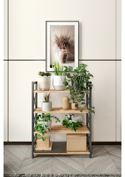 Dekorati Saksılık Çiçeklik 4 Katlı fiyatları