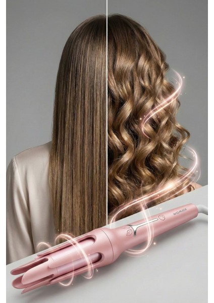 Otomatik Saç Maşası – Otomatik Bukle Yapıcı Saç Şekillendirici 10 Sn Hızlı Isınma , 170-220°C fiyatları