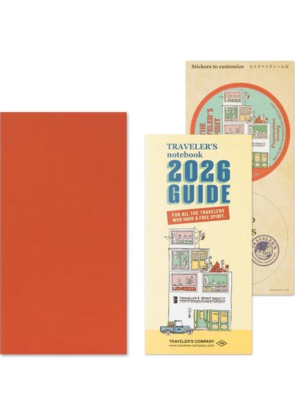 2026 Traveler's Notebook Refill - Standart- Monthly fiyatları