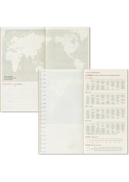 2026 Traveler's Notebook Refill - Standart- Monthly