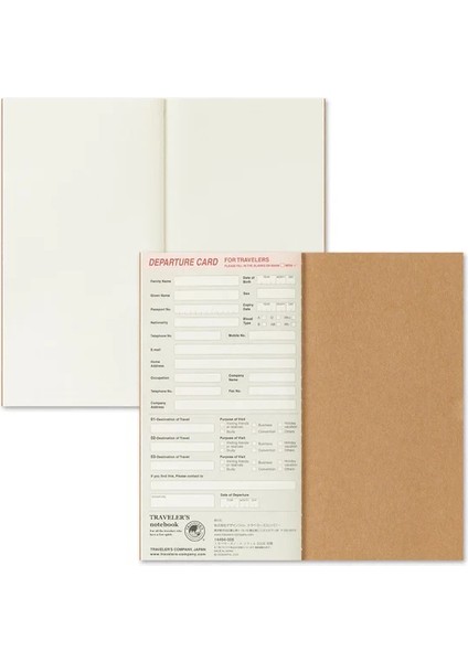 2026 Traveler's Notebook Refill - Standart- Monthly