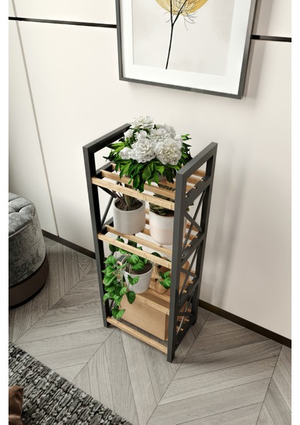 Mini Dekorati Saksılık Çiçeklik 4 Katlı fiyatları