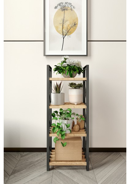 Mini Dekorati Saksılık Çiçeklik 4 Katlı modelleri