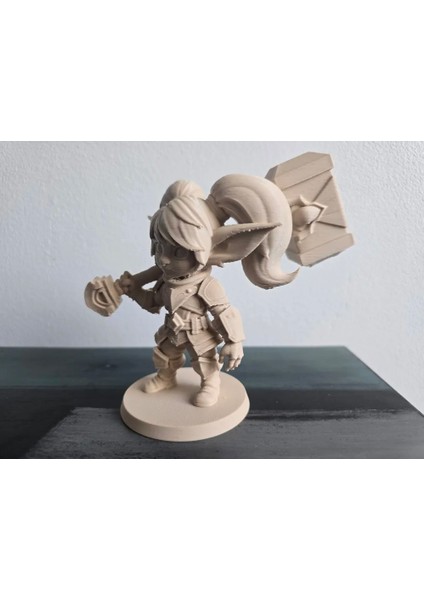 CRAFTSY3D Poppy Çekiçli Koruyucu Figür – 3D Baskı Dekoratif Koleksiyon Ürünü modelleri