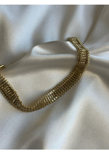 14K Altın Kaplama Kararmaz Bileklik