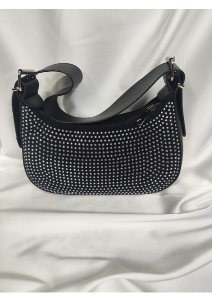Modern Taşlı Omuz Çantası