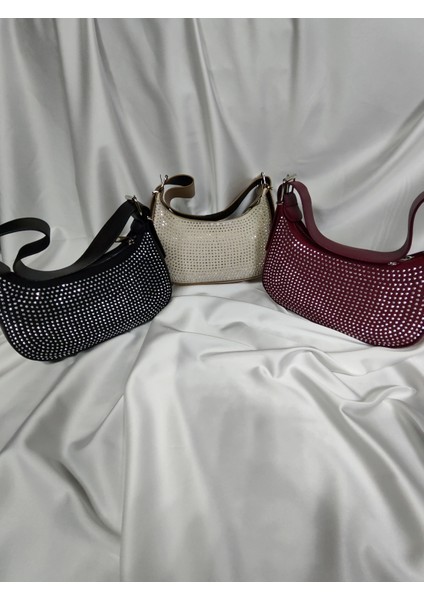 Modern Taşlı Omuz Çantası fiyatları