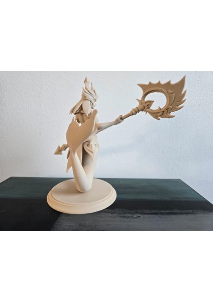 CRAFTSY3D Nami Su Büyücüsü Figür – 3D Baskı Dekoratif Koleksiyon Ürünü modelleri