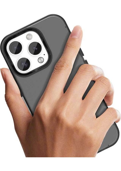 Iphone 16 Pro Max Uyumlu Kılıf Sararmaz Leke Tutmaz Buzlu Mat Renkli Soft Transparan Silikon Kapak fırsatları