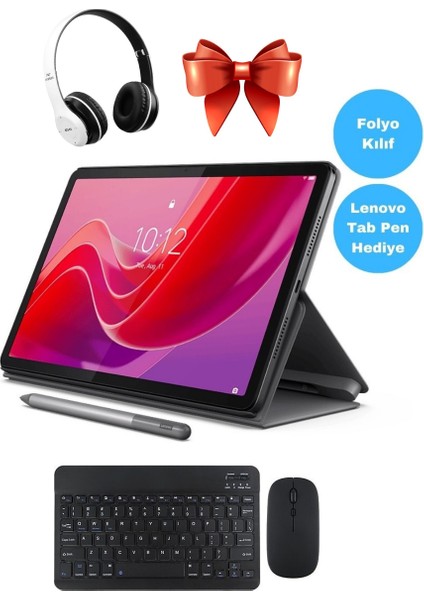 Tab K11 gen2 4gb 128GB Depolama 11" Tablet+Kılıf+Kalem+Klavye+Mouse