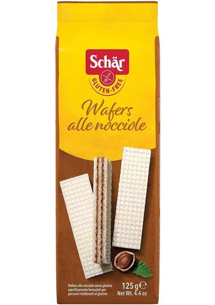 Schar Wafers Alla Nocciole Glutensiz Fındıklı Gofret 125 gr modelleri
