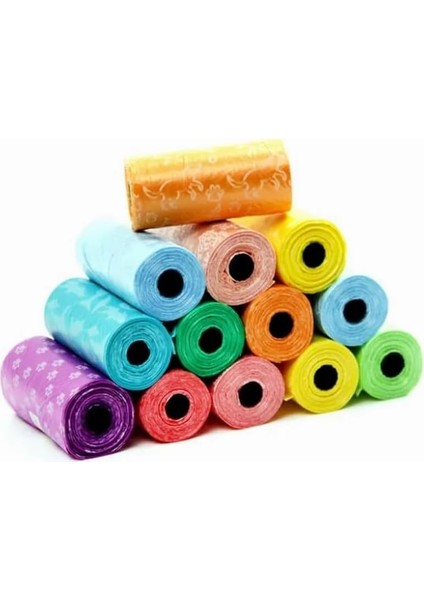 Kyrotech Köpek Kaka Poşeti 12 Rulo Kaka Torbası Köpek Dışkı Poşeti Kaka Eğitimi Yardımcı Evcil Hayvan Kaka Poşeti 12 Li Set fiyatları