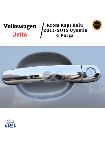 Vw Jetta Krom Kapı Kolu 4 Kapı 2011-2015 P. Çelik