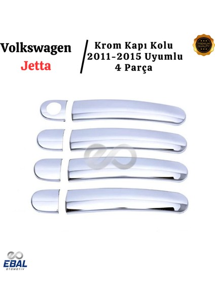 Vw Jetta Krom Kapı Kolu 4 Kapı 2011-2015 P. Çelik