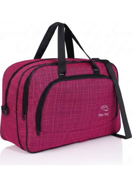 nil-01 UNISEX HAVLU KUMAŞ HOSTES VALİZ SEYAHAT TATİL SPOR HASTANE ÇOK GÖZLÜ EL VE OMUZ ÇANTASI KABİN BOY