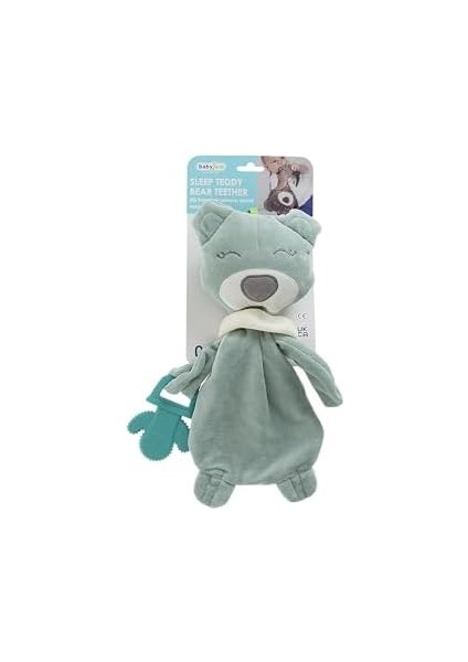 Babyjem Diş Kaşıyıcılı Uykucu Ayıcık Yeşil