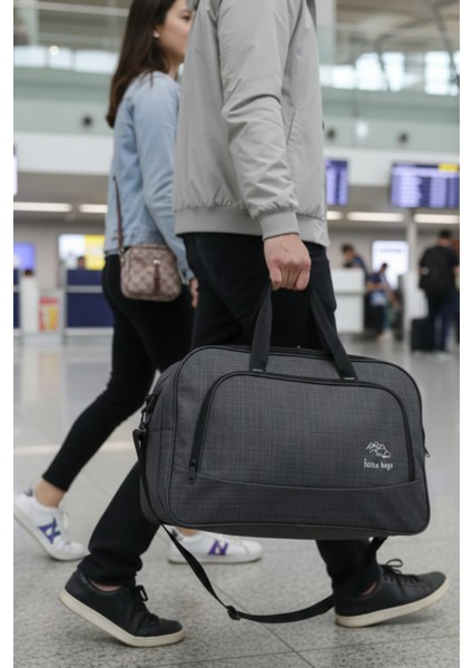 nil-01 UNISEX HAVLU KUMAŞ HOSTES VALİZ SEYAHAT TATİL SPOR HASTANE ÇOK GÖZLÜ EL VE OMUZ ÇANTASI KABİN BOY fiyatları