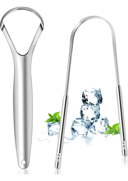 2 Ad.metal Dil Temizleme Dil Sıyırıcı Aleti Paslanmaz Çelik Ağız ve Dil Temizleyici Aparat Kolay Temizlenir,dil Kazıma Aleti,ağız Kokusu Önleyici,paslanmaz Ağız Temizleyici Çevre Dostu ve Pratik fiyatları