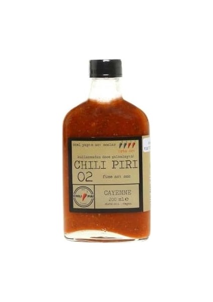 Hayfene Chili Piri Füme Acı Sos NO:2-200 ml modelleri