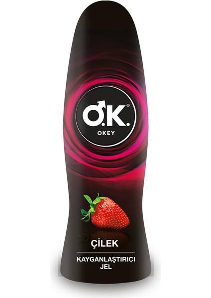 Okey Çilek Kayganlaştırıcı Jel 50 ml modelleri
