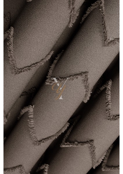 Jakar Kesme Fon Perde Ezgi V-6013 Kahve modelleri