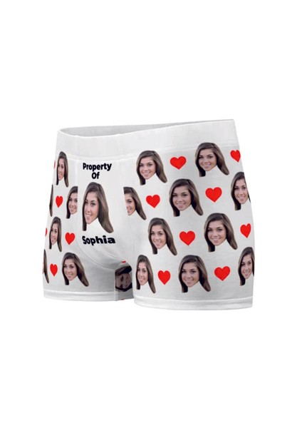 Kişiye Özel Basklı Boxer indirimleri